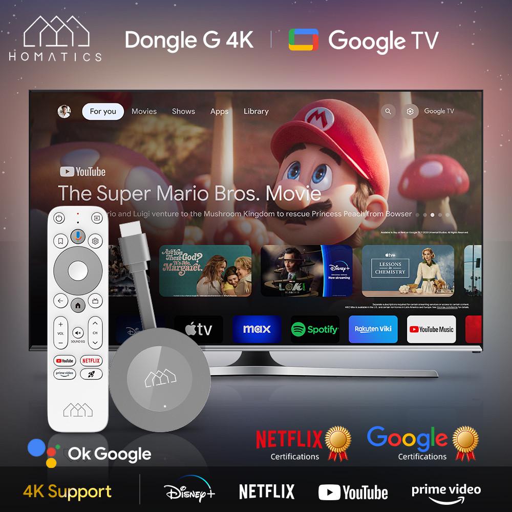 Смарт-приставка ТВ Homatics Dongle G 4K 2/32 Гб Android TV 11 Netflix (01491314) - фото 7