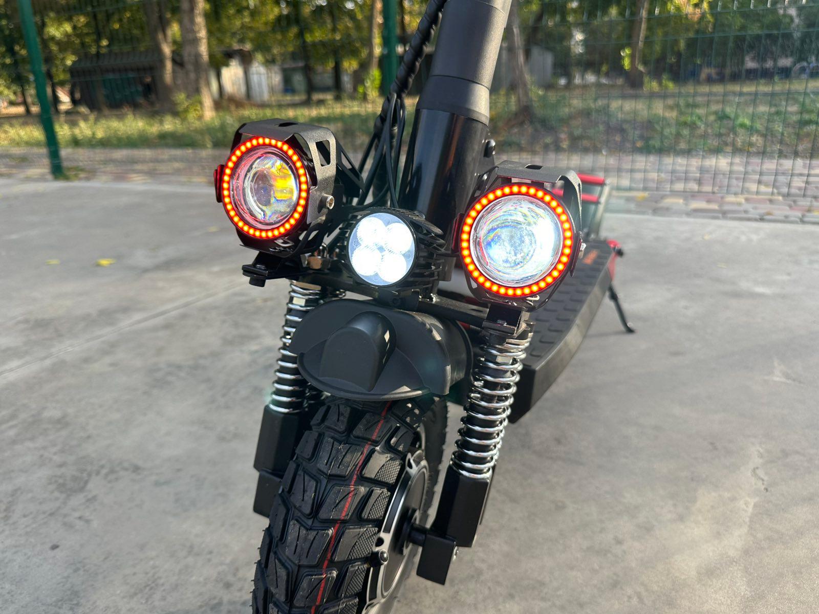 Электросамокат двухмоторный с сидением KugooKirin M4 Max+ Plus NFC key 2000W 23Ah - фото 8 Электросамокат двухмоторный с сидением KugooKirin M4 Max+ Plus NFC key 2000W 23Ah - фото 8