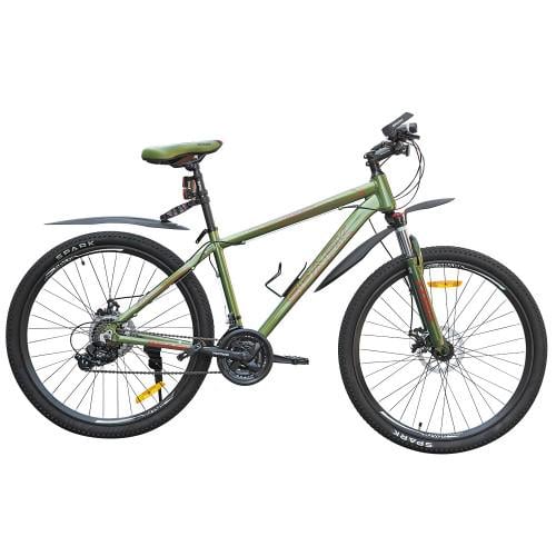 Велосипед Spark Tracker 27,5" алюминиевая рама 17" Зеленый милитари (000197990)