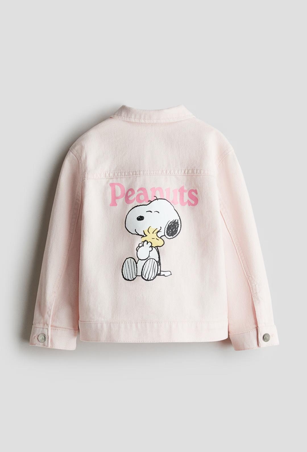 Куртка джинсова для дівчинки H&M 104 см Рожевий (25072404B) - фото 2