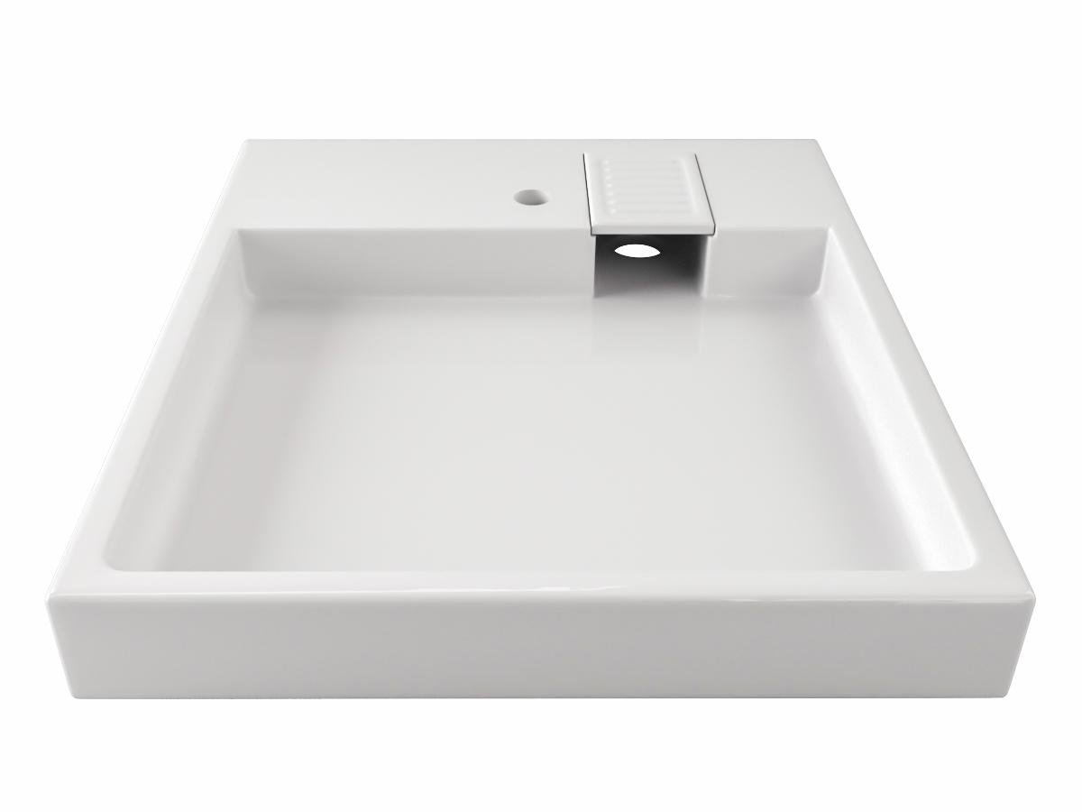 Умывальник на стиральную машину акриловый Redokss San TITAN 60х70 см - фото 4