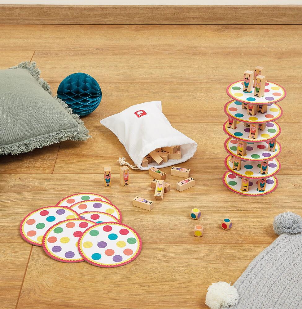 Настольная игра развивающая Janod Акробат (J02757) - фото 3 Настольная игра развивающая Janod Акробат (J02757) - фото 3