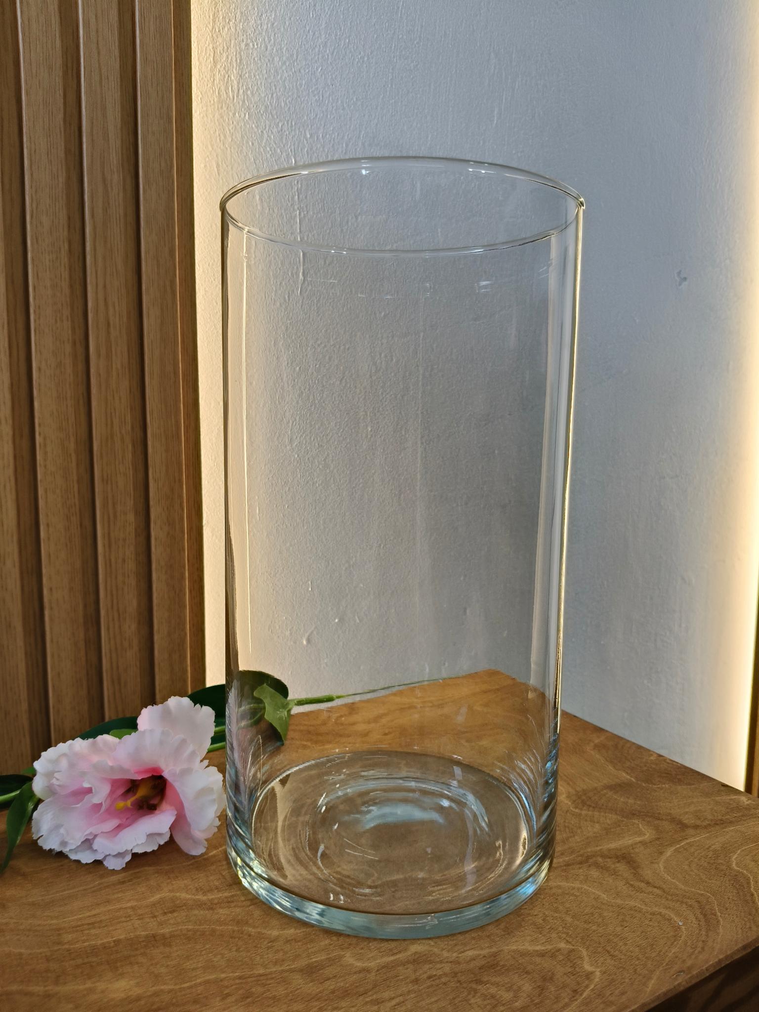 Ваза стекло Флора Цилиндр h 15,5 см d 29 см - фото 3 Ваза стекло Флора Цилиндр h 15,5 см d 29 см - фото 3