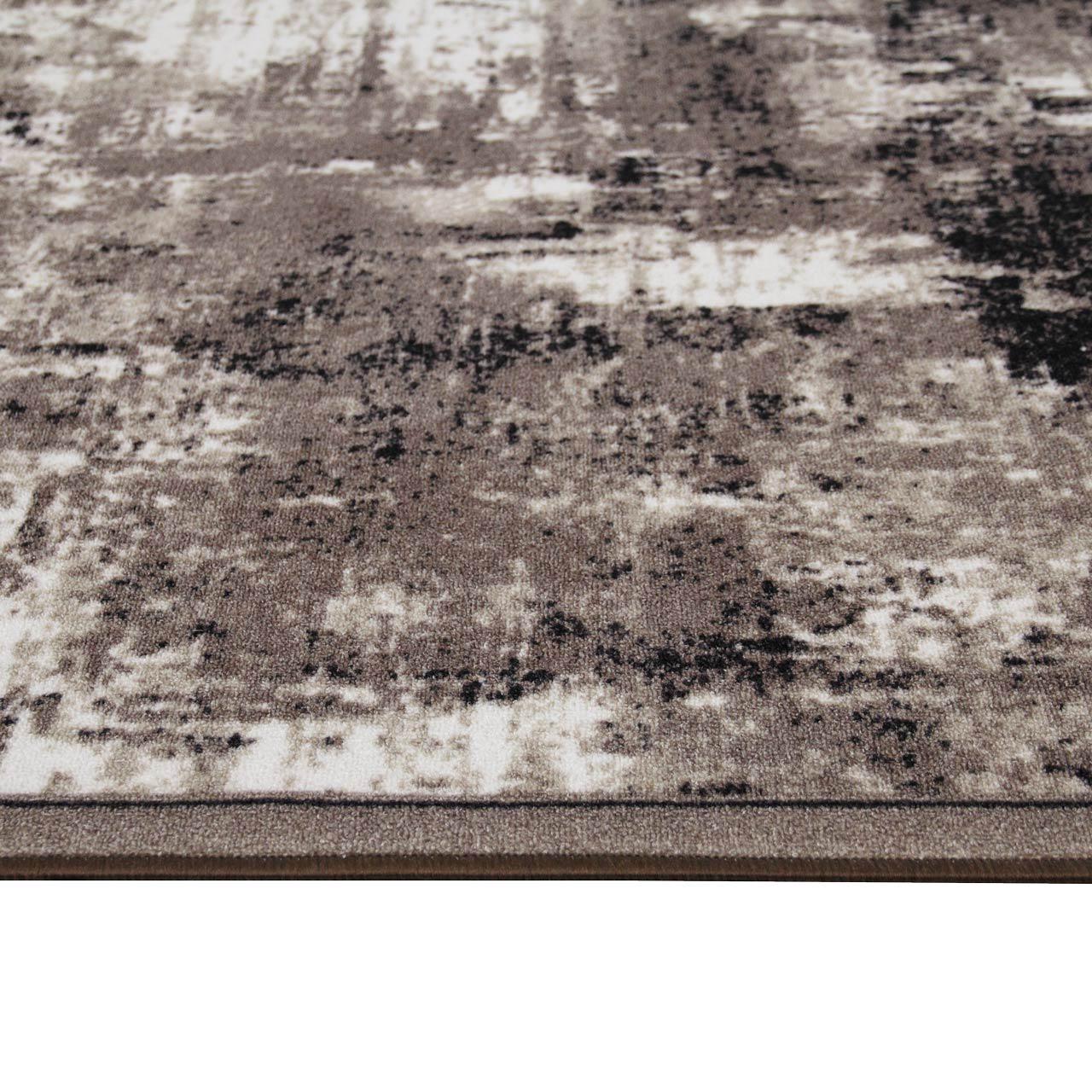 Ковер безворсовый на войлочной основе DAKARIA Print Run Эссен p13 1x1,5 м Коричневый/Бежевый (00-00018547) - фото 8 Ковер безворсовый на войлочной основе DAKARIA Print Run Эссен p13 1x1,5 м Коричневый/Бежевый (00-00018547) - фото 8