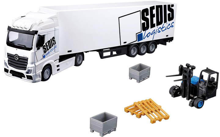 Автомодель Bburago Фура Mercedes-Benz Actros 1:43 (18-31471)