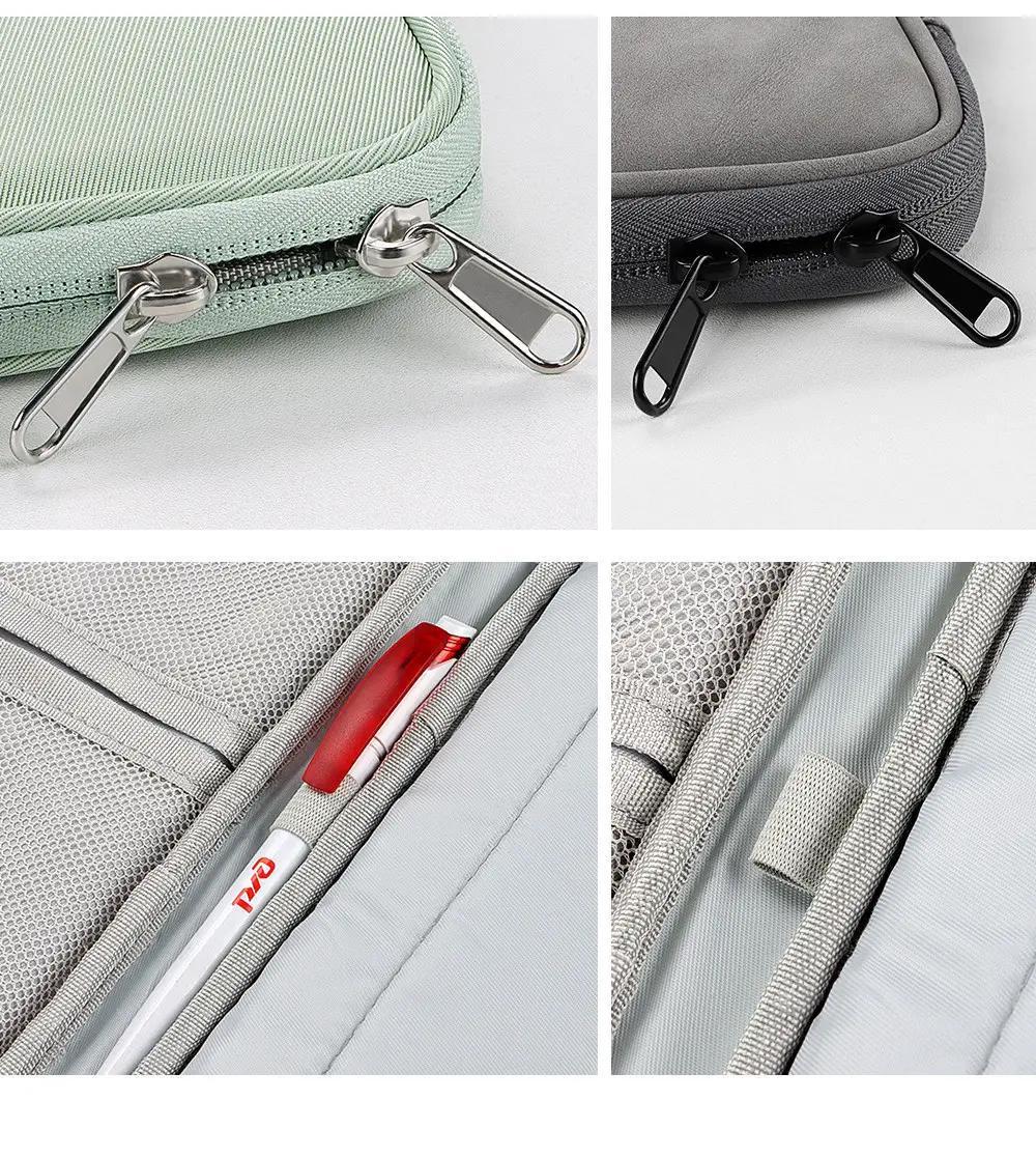 Чохол сумка для планшета з ручкою для Apple iPad Air/Pro 9.7"-11" Зелений (23970406) - фото 3 Чохол сумка для планшета з ручкою для Apple iPad Air/Pro 9.7"-11" Зелений (23970406) - фото 3