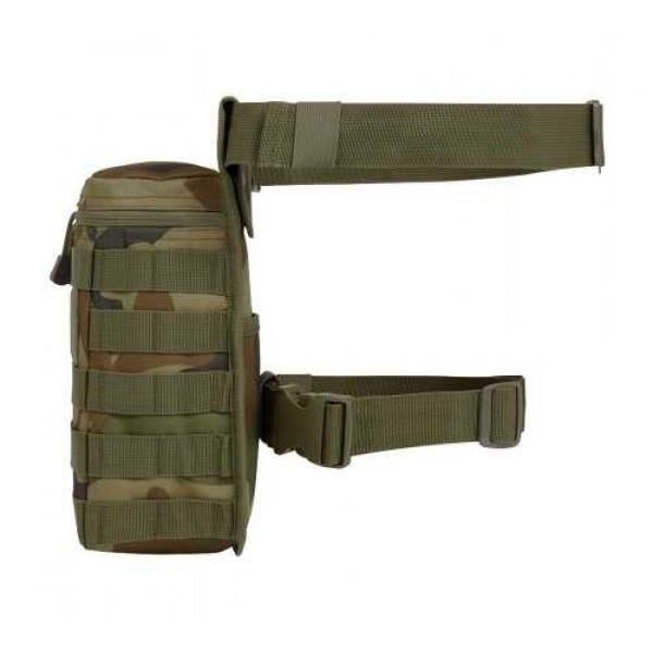 Сумка на пояс боковая Brandit Side Kick 2 290х170х100 мм Green Camouflage (8063-10) - фото 2