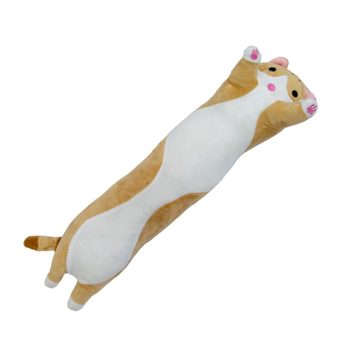 Игрушка Кот-батон детская 47 см Бежевый (1009573-Beige) - фото 4