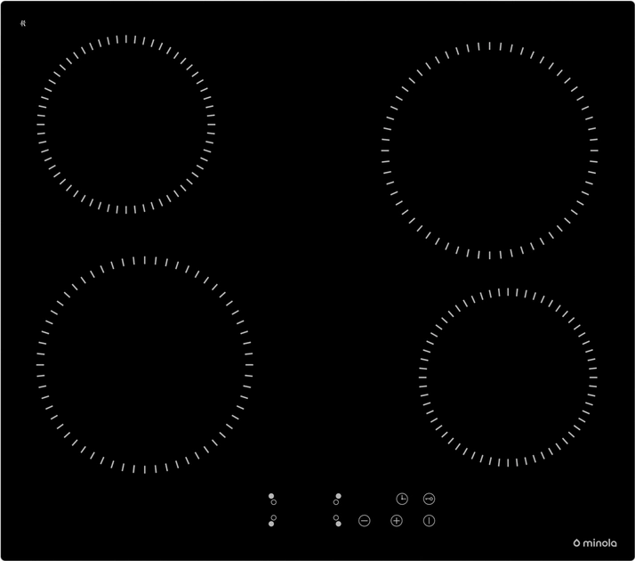 Варильна поверхня Minola MVH 6031 KBL склокераміка (31326)