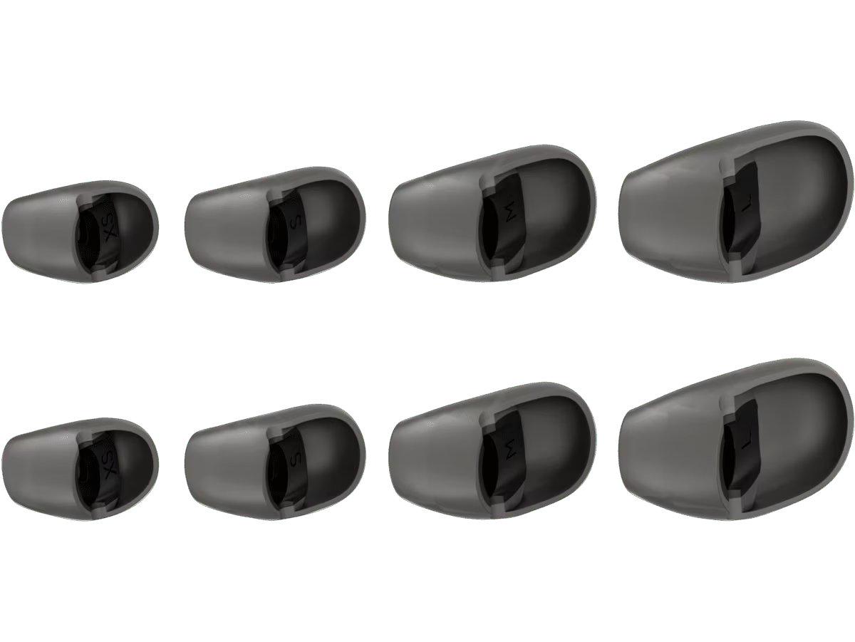 Навушники провідні з мікрофоном HyperX Cloud Earbuds II mini-jack 3,5 мм силікон Black (70N24AA) - фото 4