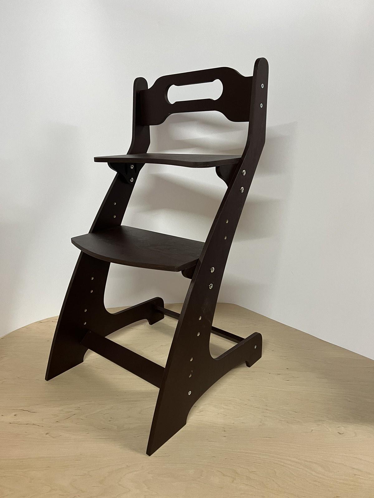 Детский растущий стул Mor&On Коричневый - фото 1 Детский растущий стул Mor&On Коричневый - фото 1