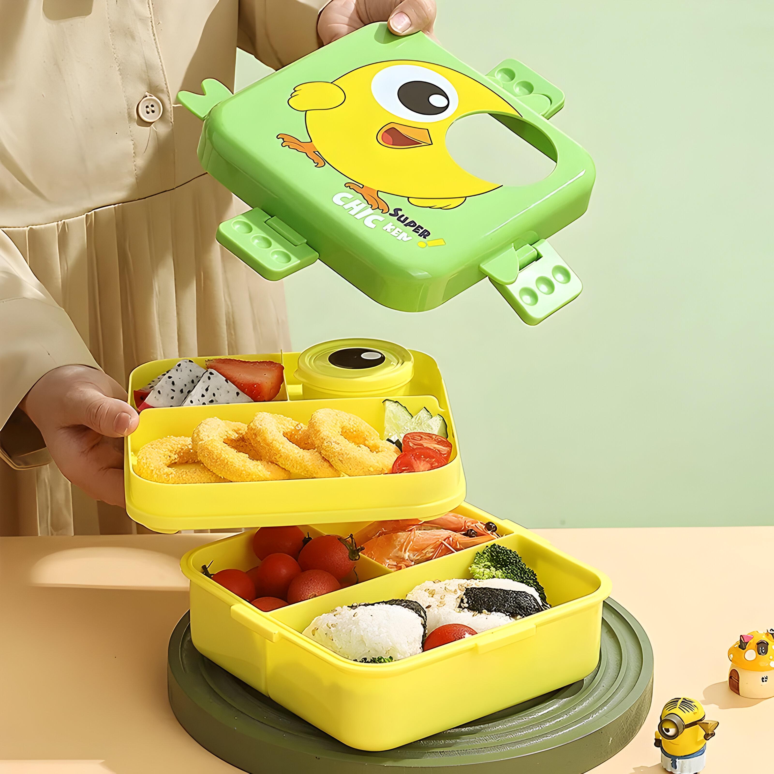 Ланч-бокс Chicken 1590 мл Салатовый (24-316) - фото 3 Ланч-бокс Chicken 1590 мл Салатовый (24-316) - фото 3