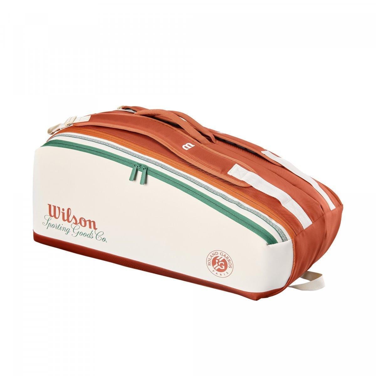 Чохол Wilson ROLAND GARROS 2026 9PK RACKET BAG 70 л 73,7x33x33 см Кремовий (WR8052801001)