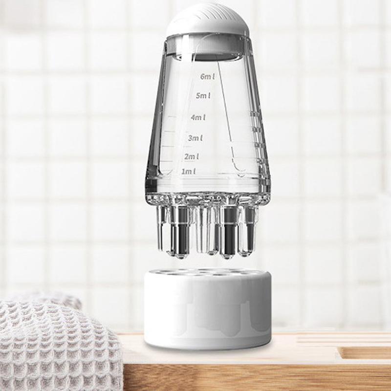 Расческа-массажер для жидкости для кожи головы/волос 5,5x2,5 см (40_117)