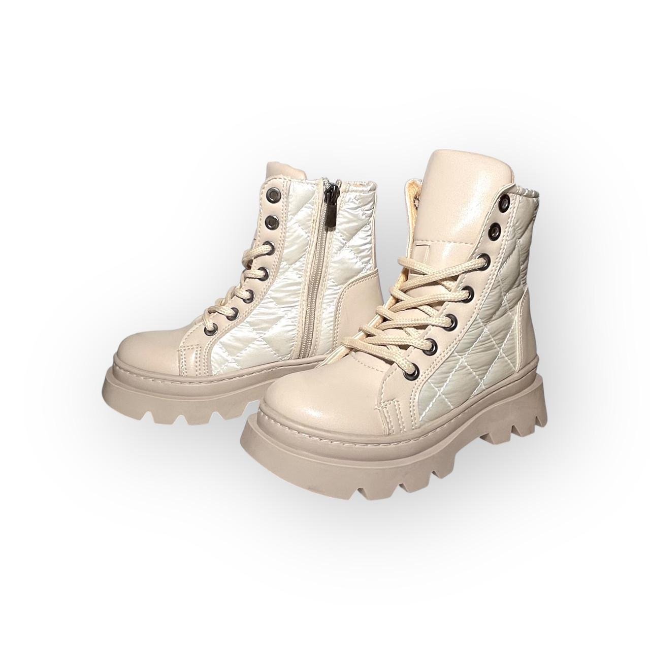 Черевики дитячі демісезонні Minican для дівчинки р. 31/19,5 см Бежевий (003) - фото 6 Черевики дитячі демісезонні Minican для дівчинки р. 31/19,5 см Бежевий (003) - фото 6