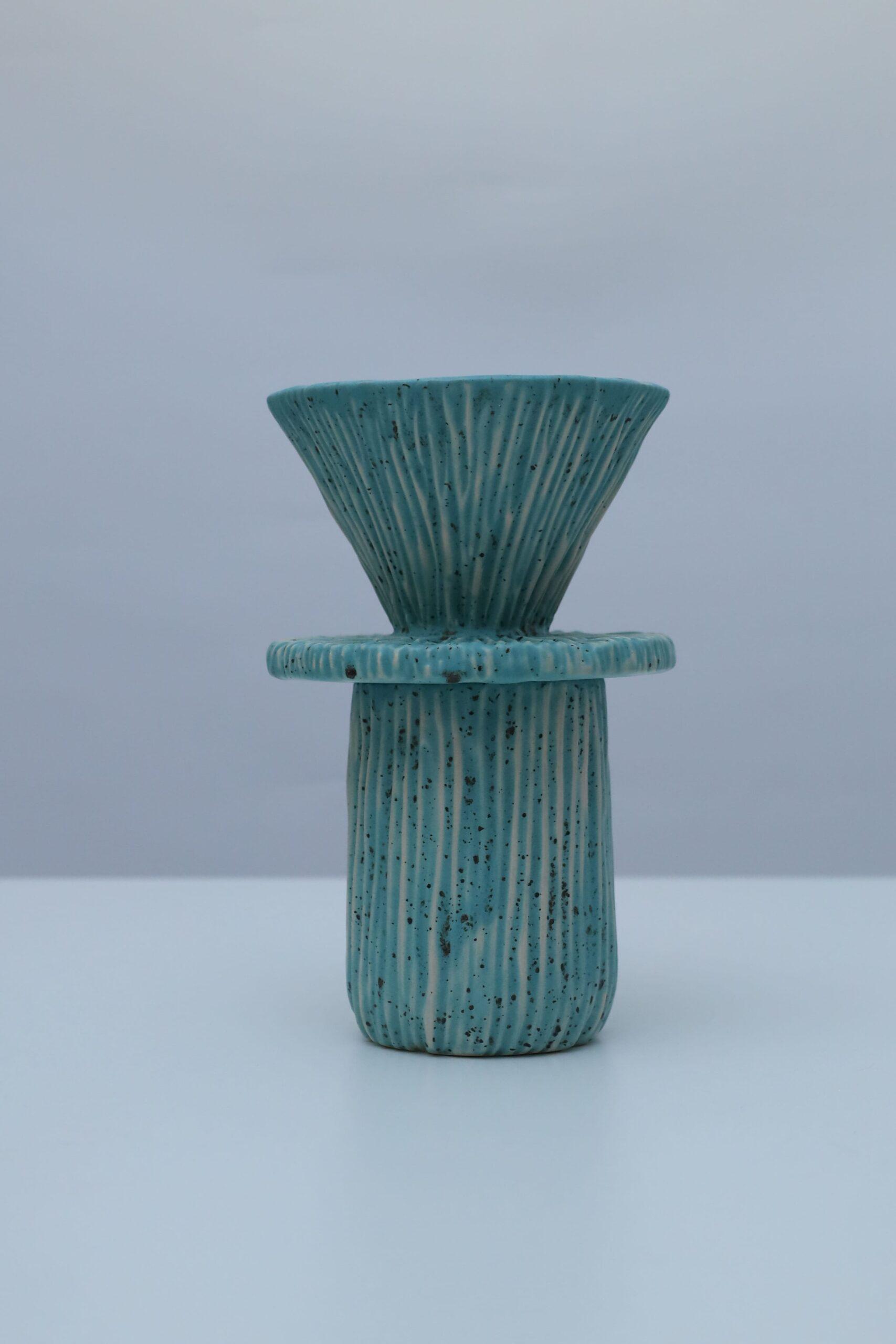 Набор кофейный Лагуна пуровер/воронка V60/чашка ручной работы (POV-005) - фото 14