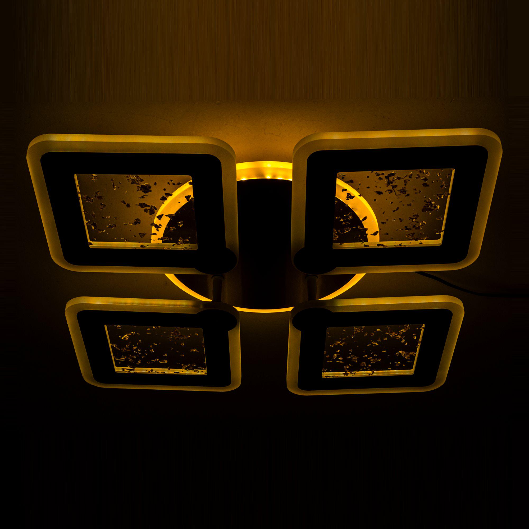 Люстра светодиодная с пультом Valeso V K39977-4+1 GD (000036413) - фото 5