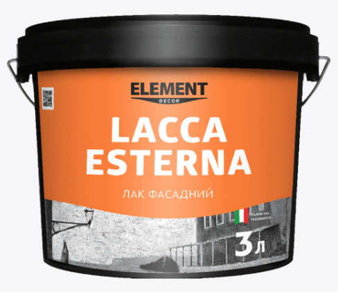 Лак фасадний Element Decor Lacca Esterna 3 л