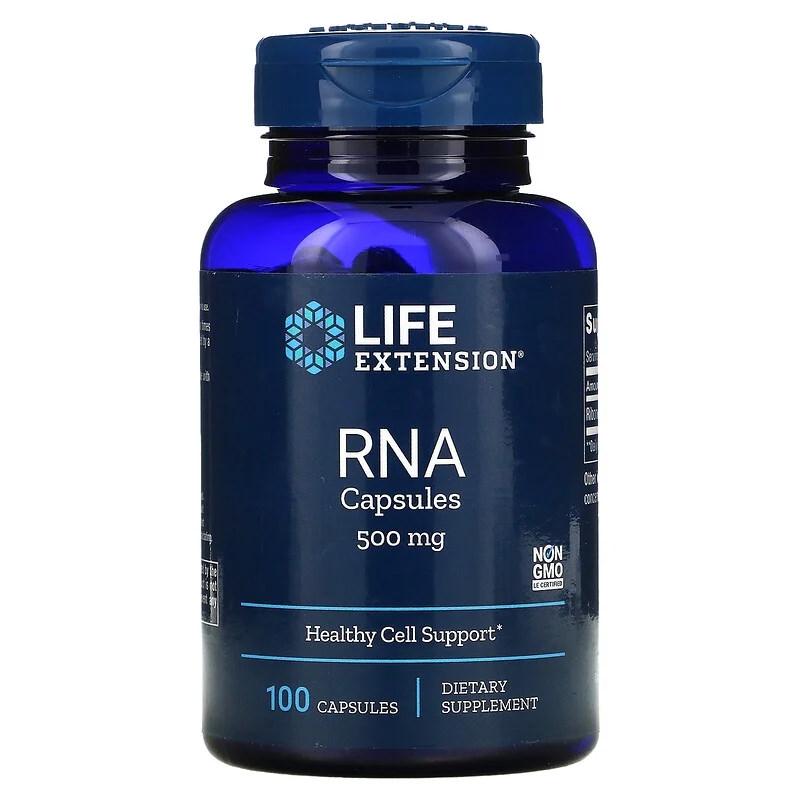 Аминокислота Life Extension RNA 500 мг 100 капс. (7944)