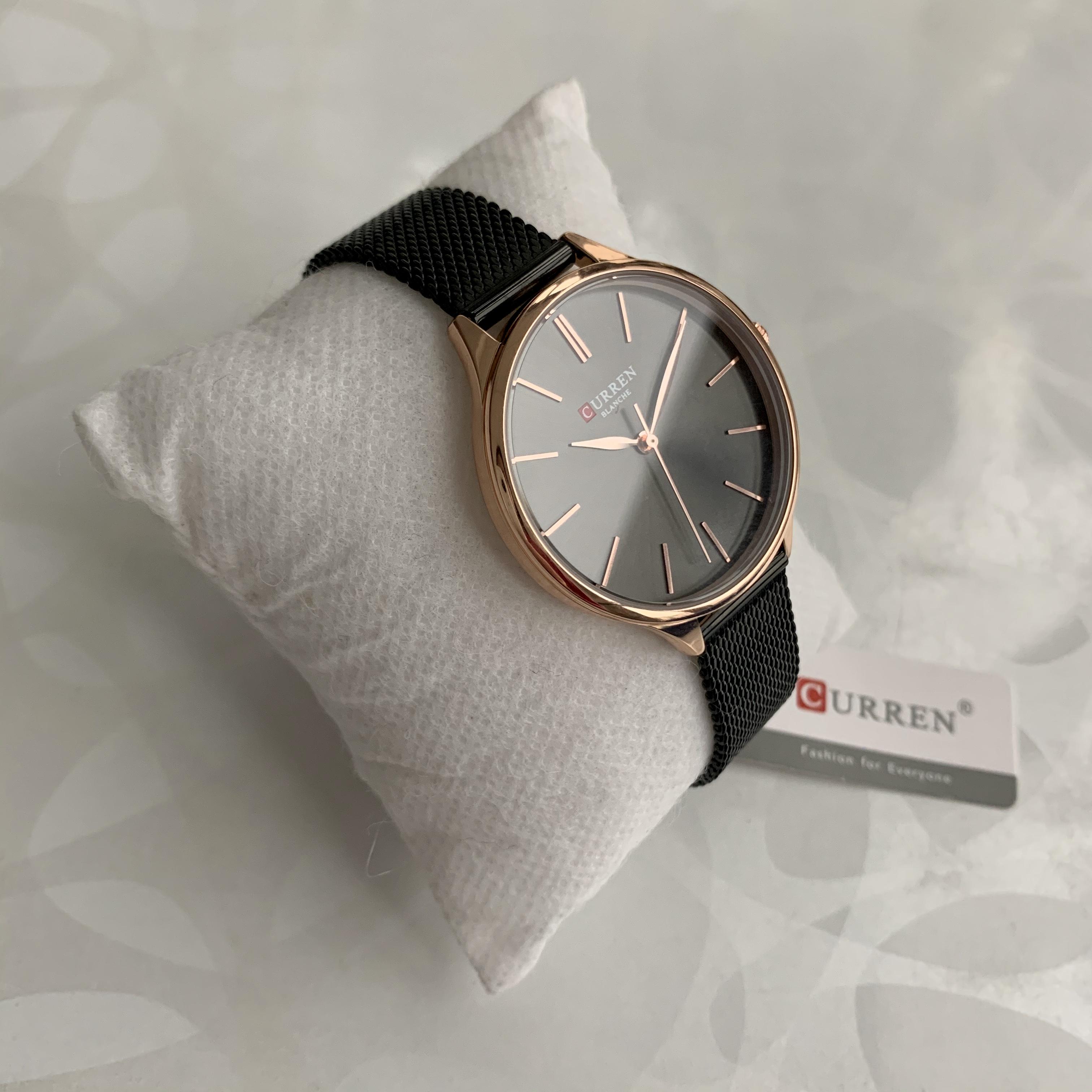 Жіночий годинник Curren Blanche металевий Чорний (z041-4) - фото 3