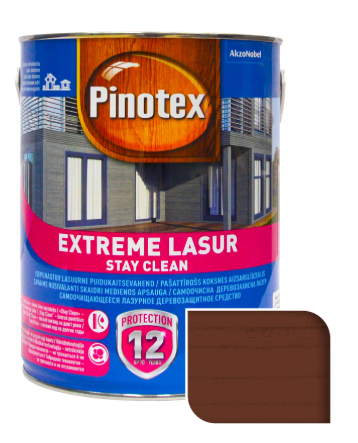Средство деревозащитное Pinotex Extreme Lasur Тиковое дерево 3 л (5309165)