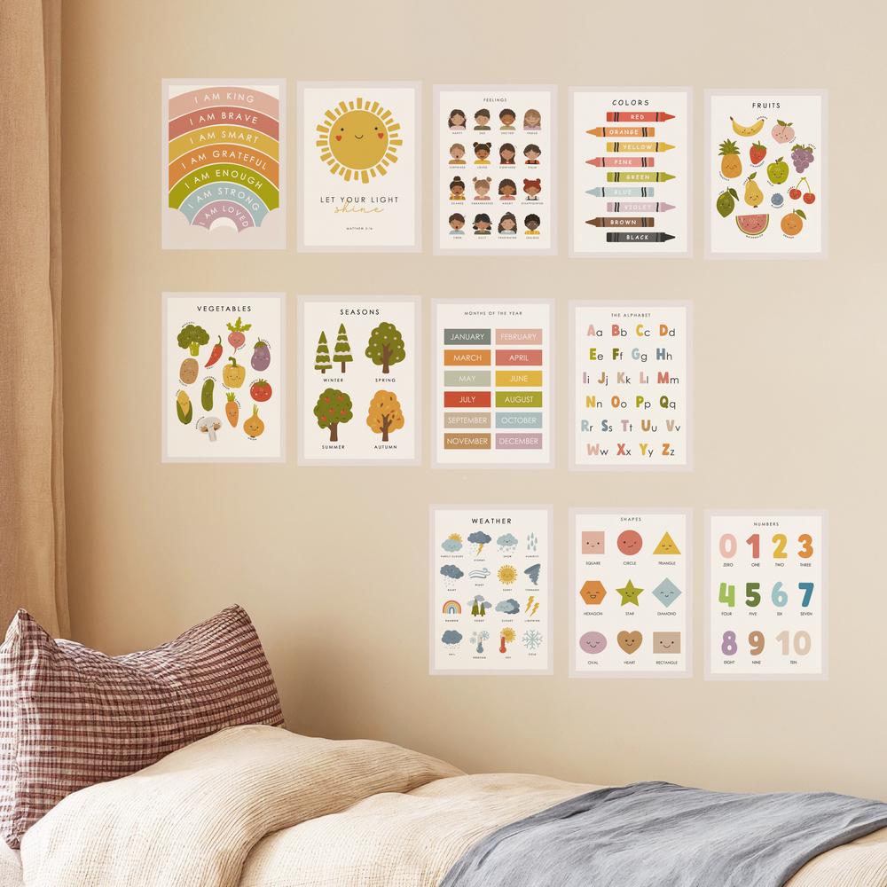 Наклейки LIPKO Обучающие таблички на английском языке (28459130) - фото 3 Наклейки LIPKO Обучающие таблички на английском языке (28459130) - фото 3