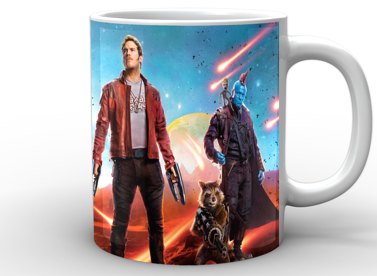 Чашка GeekLand Guardians of the Galaxy главные герои (GG.02.016.126)