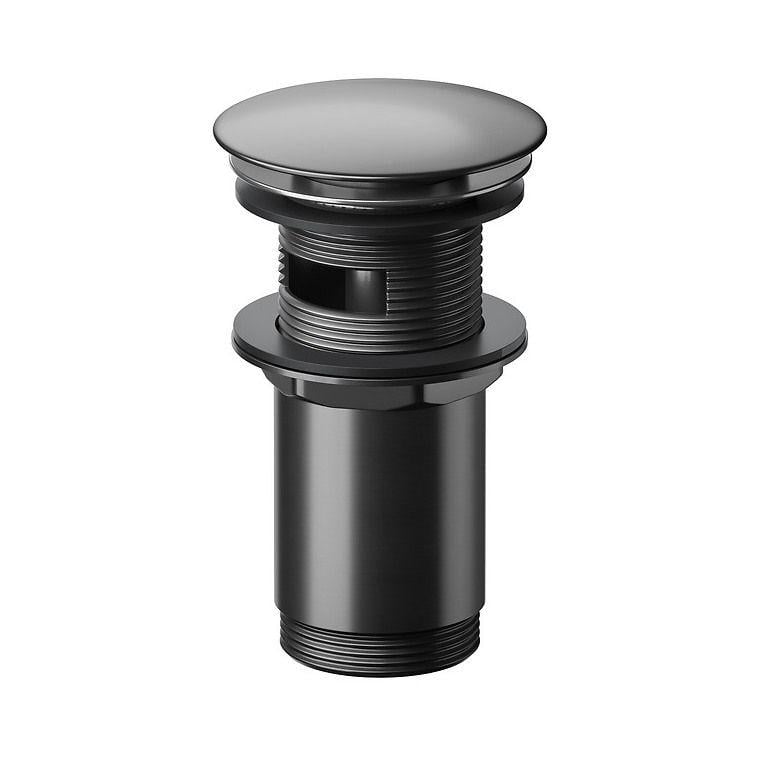 Клапан донний Cersanit Click-Clack 1 1/4" для умивальника Графіт брашований (S951-705) Клапан донний Cersanit Click-Clack 1 1/4" для умивальника Графіт брашований (S951-705)