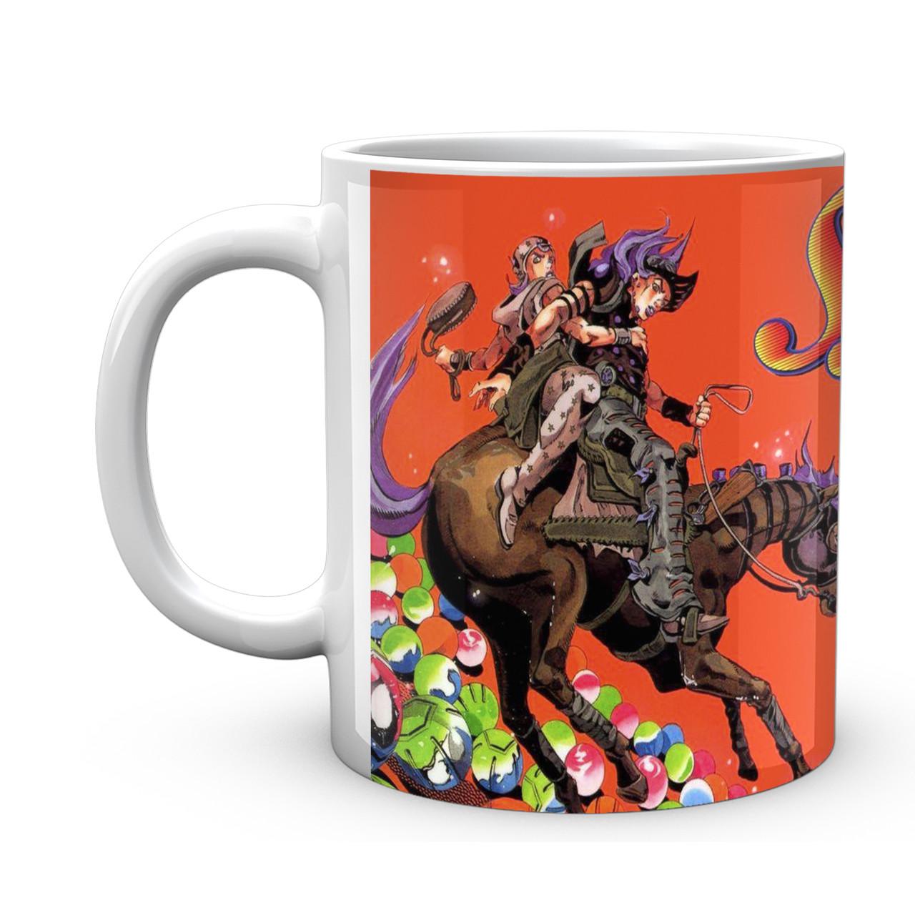 Чашка Geekland JoJo's Bizarre Adventure Гонка стальная пуля 330 мл (JJSBR 07) Чашка Geekland JoJo's Bizarre Adventure Гонка стальная пуля 330 мл (JJSBR 07)