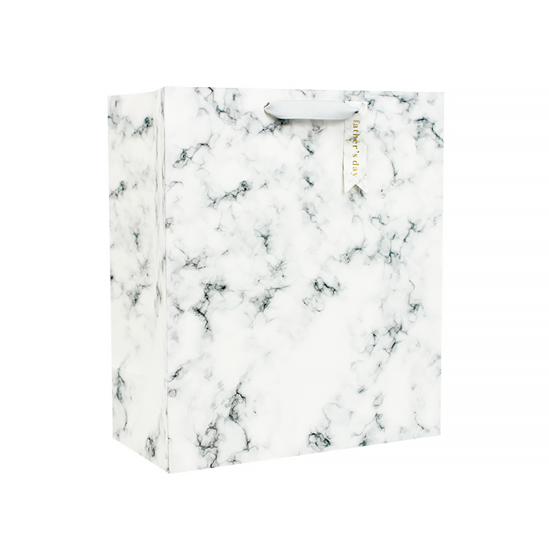 Подарочный пакет PPW Lesko PAPER ZD023 Marble White Big Подарочный пакет PPW Lesko PAPER ZD023 Marble White Big