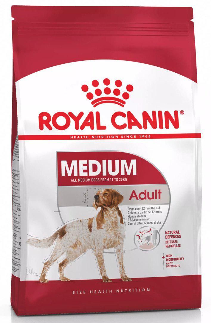 Корм сухий для собак середніх порід Royal Canin Medium Adult 15 кг (3182551055856) Корм сухий для собак середніх порід Royal Canin Medium Adult 15 кг (3182551055856)