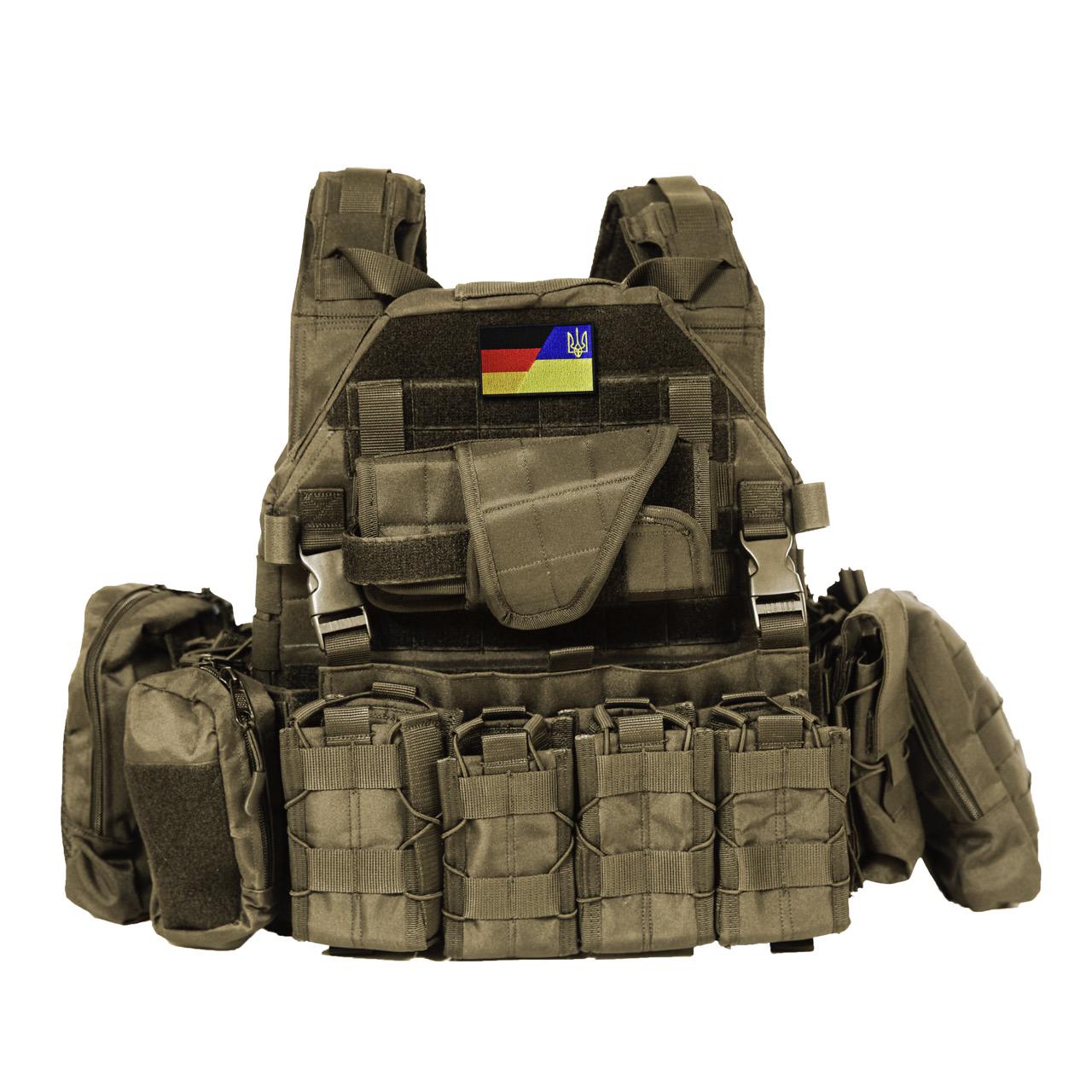 Шеврон на липучке Флаги Германии и Украины (26237) - фото 7 Шеврон на липучке Флаги Германии и Украины (26237) - фото 7