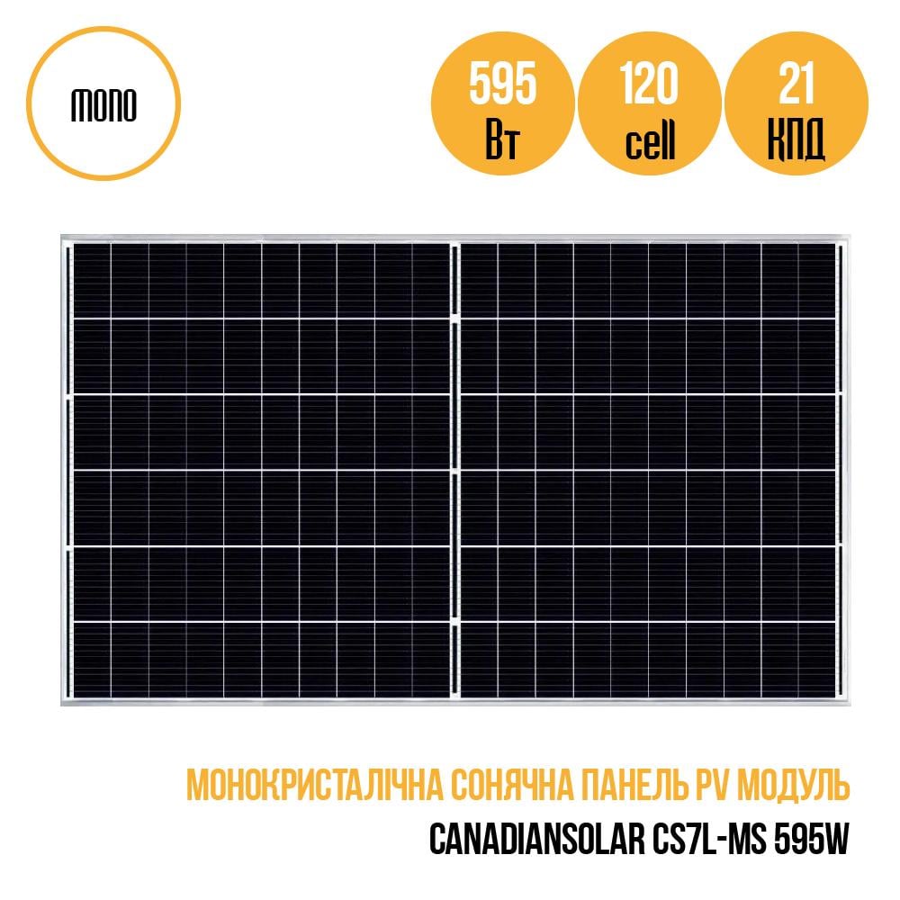Солнечная панель CS7L-MS 595 W (2bcf9b23) - фото 3