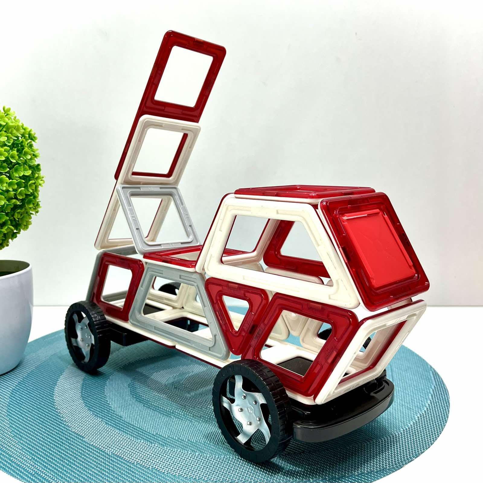 Конструктор магнитный Limo Toy Транспорт 57 дет. (KB 1015) - фото 7 Конструктор магнитный Limo Toy Транспорт 57 дет. (KB 1015) - фото 7