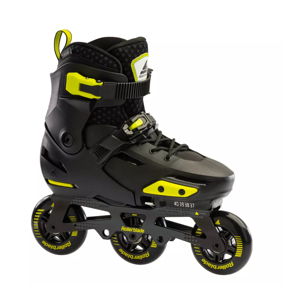 Роликові ковзани RollerbladeApex 3WD р. 37-40 Black/Lime