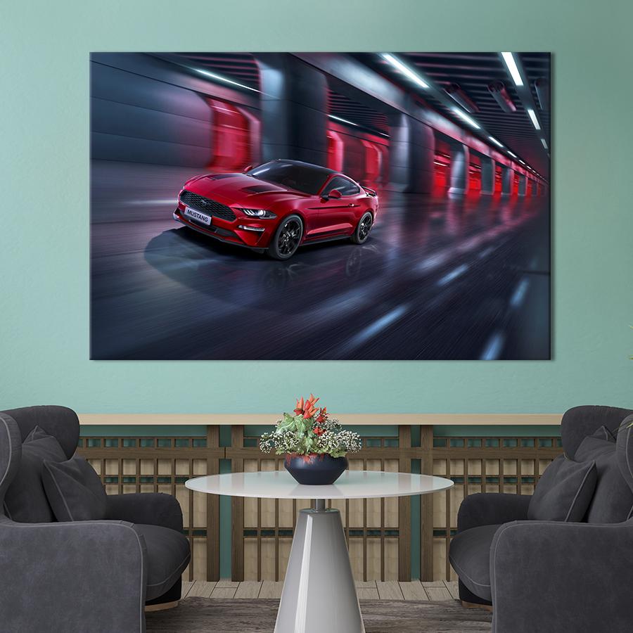 Картина на холсте Ford Mustang 51x34 см (1320-1)