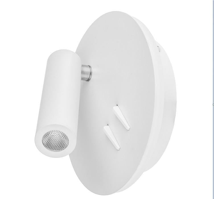 Подсветка настенная накладная Brille LED AL-511/7W + 3W WH 27-011