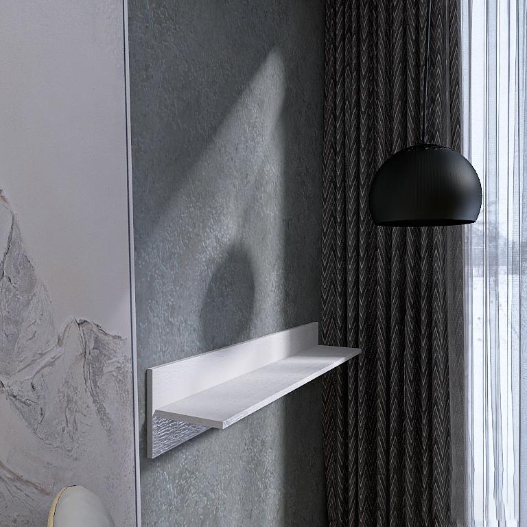 Полочка настенная Лайт ПЛН-1 800х220х282 мм Нимфея альба (11134) - фото 6 Полочка настенная Лайт ПЛН-1 800х220х282 мм Нимфея альба (11134) - фото 6