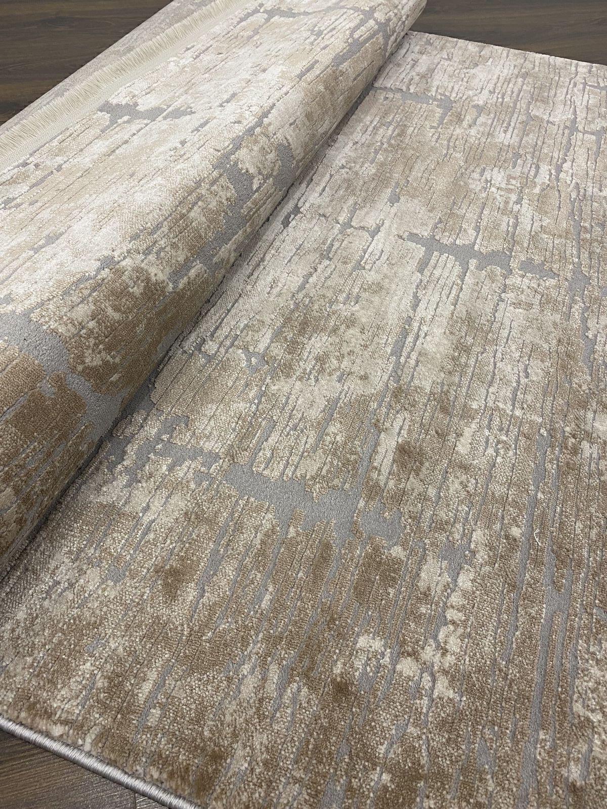 Ковер Saten 0327M 2,5х3,5 м Beige/Grey (5333-40) - фото 2