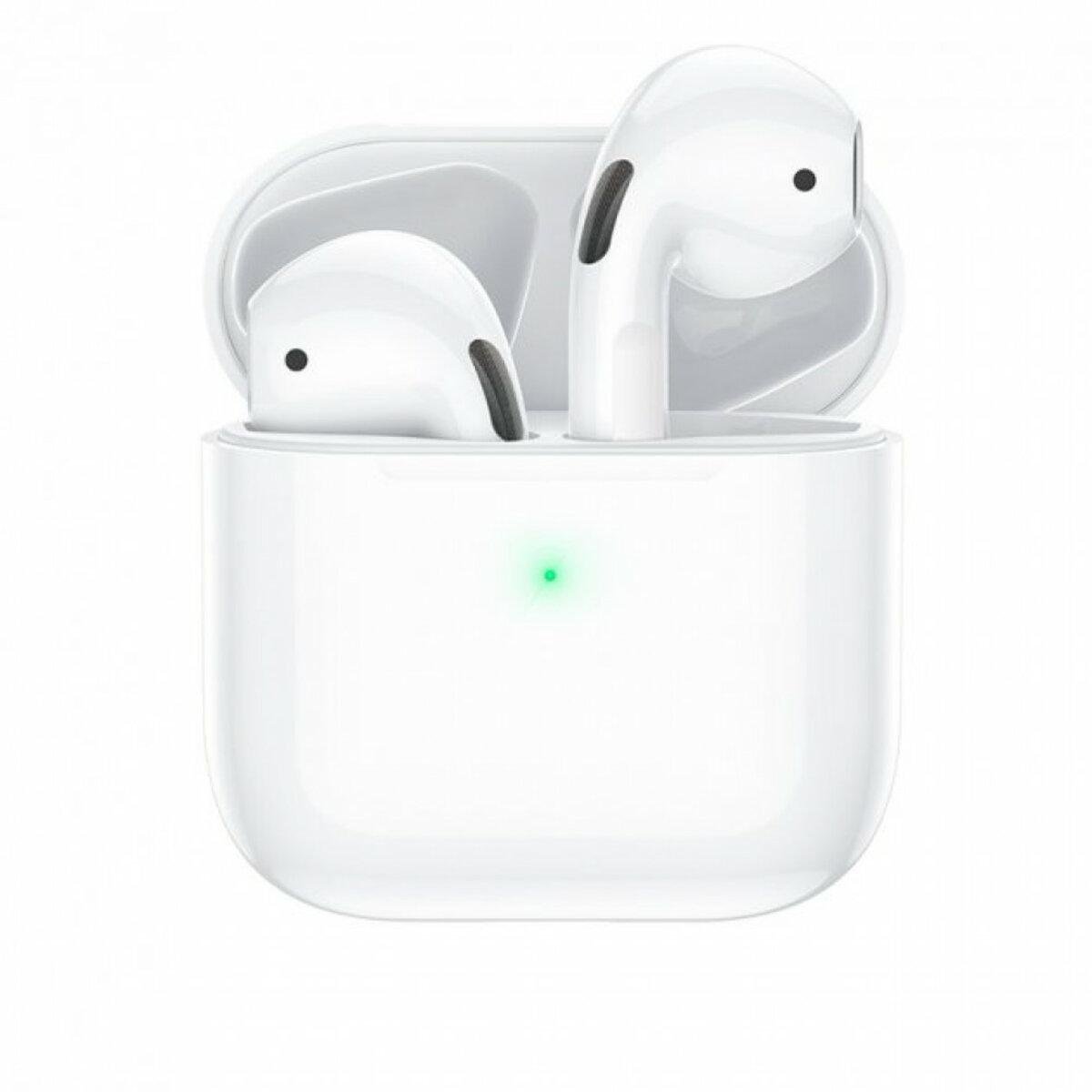 Наушники беспроводные Borofone BW02 Plus 200 mAh White (10920655)