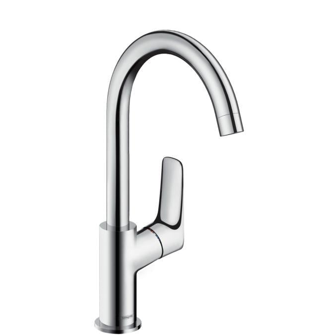 Смеситель для раковины Hansgrohe Logis однорычажный Хром (ANT-43019) Смеситель для раковины Hansgrohe Logis однорычажный Хром (ANT-43019)