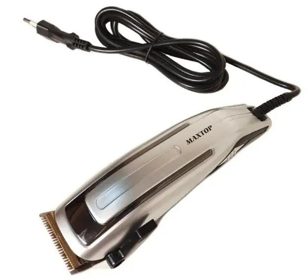 Машинка для стрижки MAXTOP MP-9603 220 В 4 насадками расческой и ножницами (opt-21257)