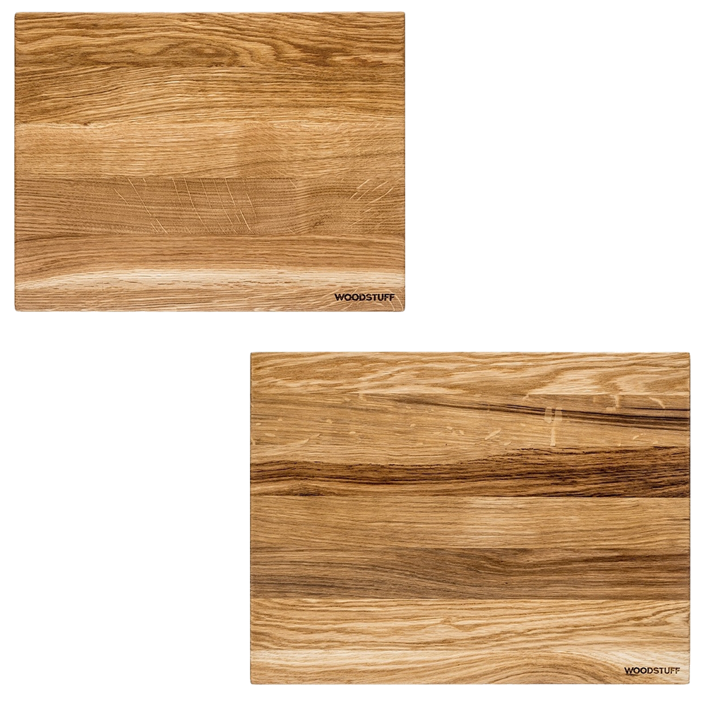 Деревянная разделочная доска Woodstuff набор из 2 шт Дуб/Терра (wds_0034 + wds_0035)