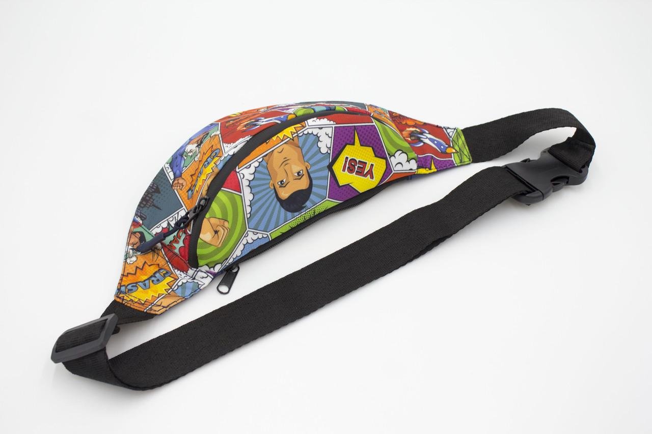 Сумка бананка Комікс (2329880340) - фото 4 Сумка бананка Комікс (2329880340) - фото 4