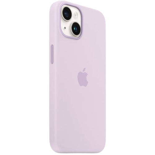 Apple MagSafe Silicone Case для iPhone 14 Lilac - фото 3 Apple MagSafe Silicone Case для iPhone 14 Lilac - фото 3
