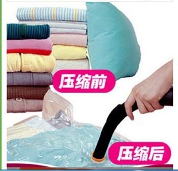 Вакуумні пакети для зберігання одягу та речей 50х60 см 2 шт. Прозорий - фото 2 Вакуумні пакети для зберігання одягу та речей 50х60 см 2 шт. Прозорий - фото 2