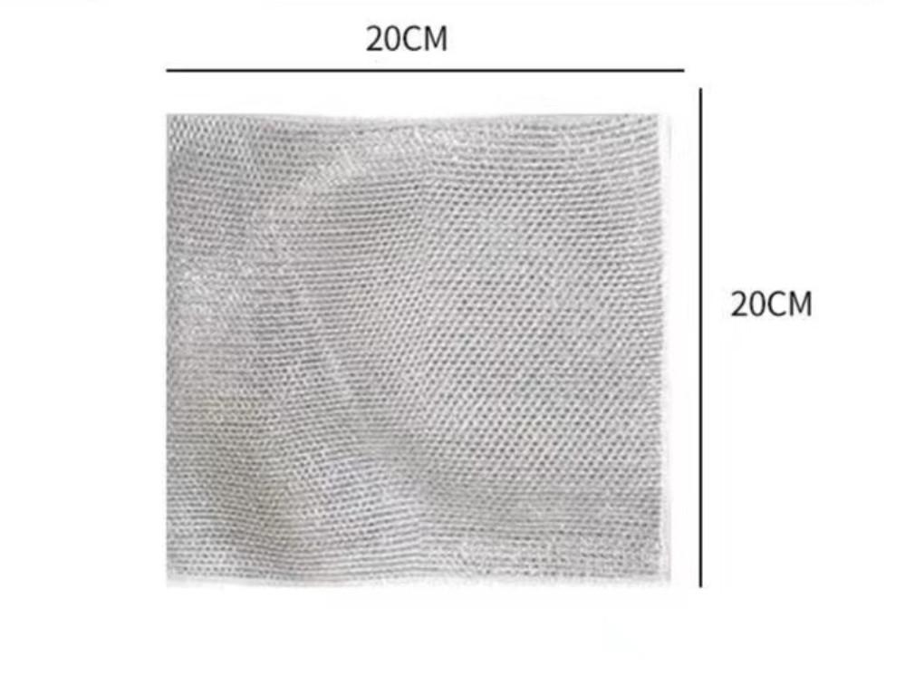 Серветка з бамбуковим покриттям металева двостороння 20х20 см 2 шт. (2393066848) - фото 4 Серветка з бамбуковим покриттям металева двостороння 20х20 см 2 шт. (2393066848) - фото 4