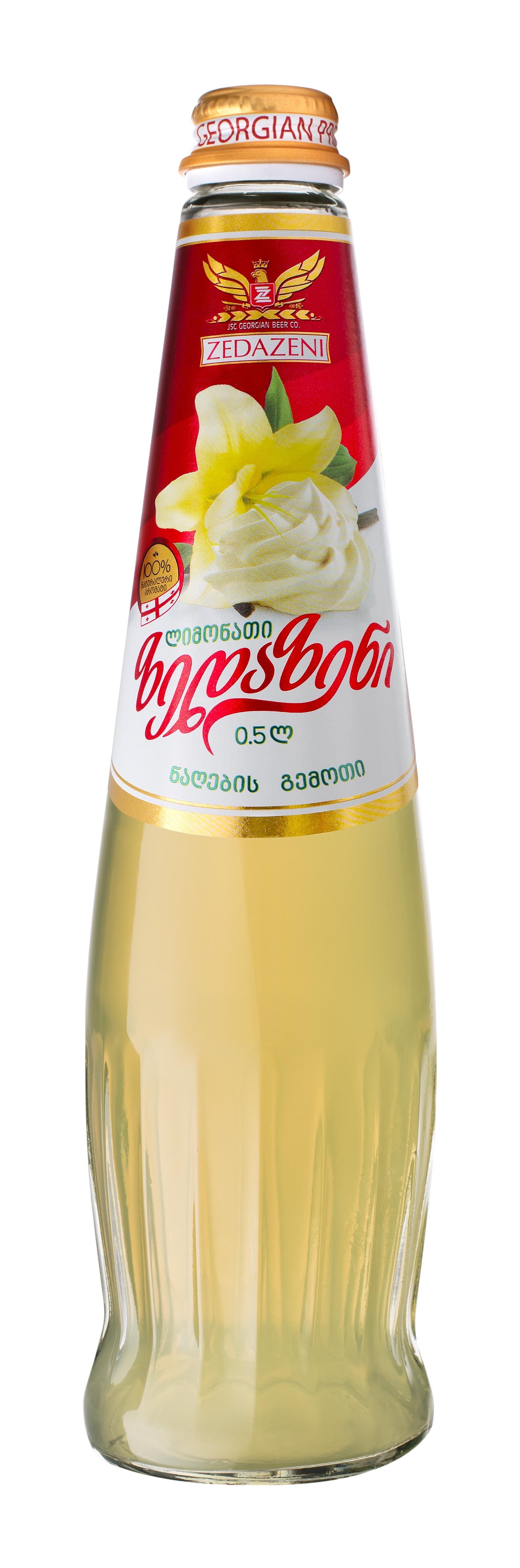 Лимонад ZEDAZENI со вкусом сливки 500 мл (4860103350213)