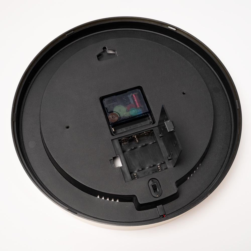 Часы настенные LOSSO NL-30 Night Light бесшумные с подсветкой Белый/Белый (498098259) - фото 4 Часы настенные LOSSO NL-30 Night Light бесшумные с подсветкой Белый/Белый (498098259) - фото 4