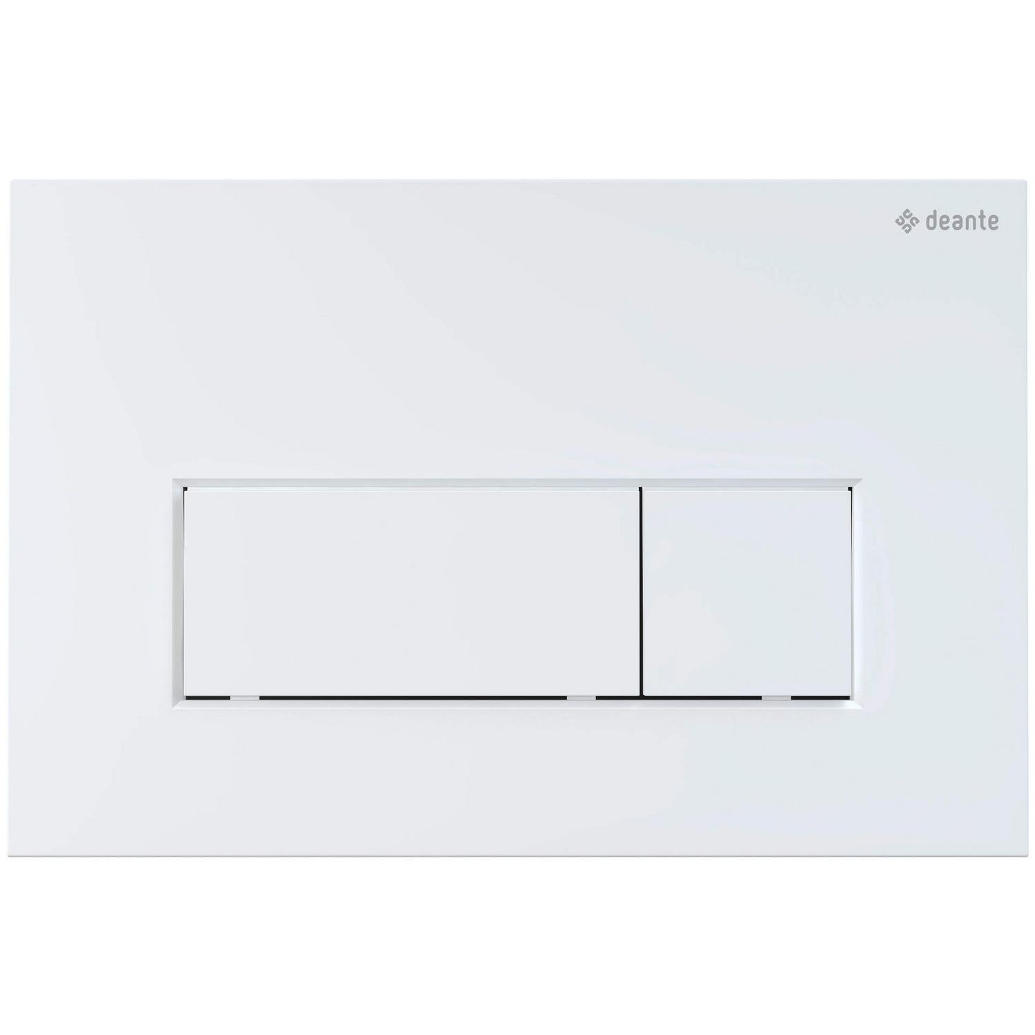 Кнопка смыва Deante CST_A51P для инсталляции матовая Белый (205564)
